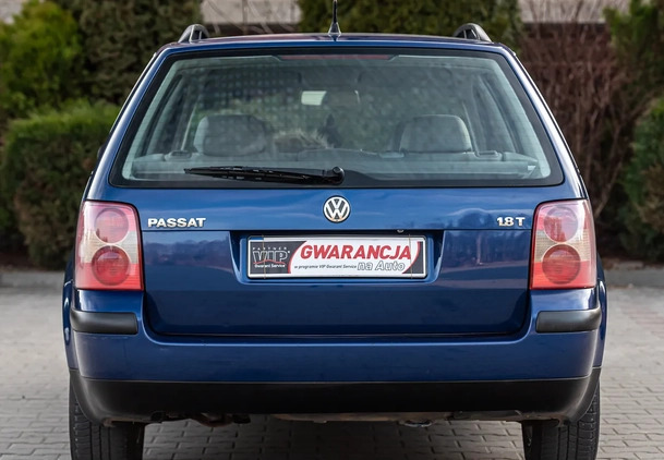 Volkswagen Passat cena 9900 przebieg: 258000, rok produkcji 2003 z Miastko małe 301